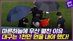 [엠빅뉴스] 물병 방어는 우산으로?! 대구FC 제재금 1천만 원