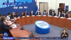 민주당 당헌 개정 갈등‥'이재명 방탄' 논란 가열