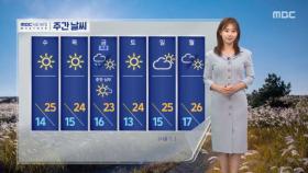 [날씨] 차가운 바람‥늦더위 물러가 서울 한낮 기온 24도