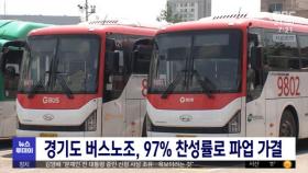 경기도 버스노조, 97% 찬성율로 파업 가결