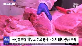 [이 시각 세계] 중국 돼지고기 가격 64% 급등‥올 들어 최고치