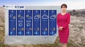 [날씨] 전국에 많은 비·찬 바람, 기온 뚝‥수요일 강력 한파 기승