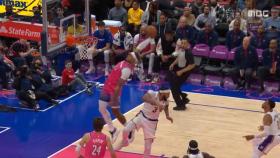 [스포츠 영상] NBA 개퍼드 앨리웁 덩크‥'한 손으로 가능하다고?'