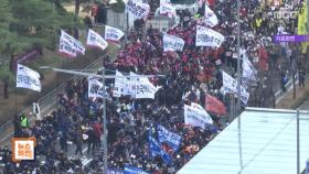 화물연대 파업 13일째‥민주노총 전국 총파업