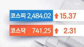 코스피, 5거래일 연속 상승‥iMBC 14% 넘는 급등세