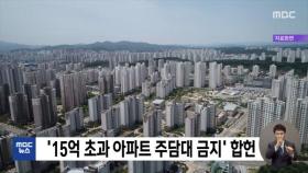 '15억 초과 아파트 주담대 금지' 합헌