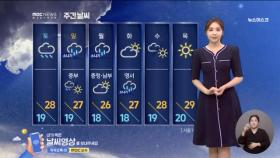 [날씨] 수도권·영서 시간당 20~30mm 강한 비‥낮엔 맑고 더워