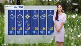 [날씨] 수도권·영서 비 살짝 5mm 안팎‥내일 전국 차츰 비
