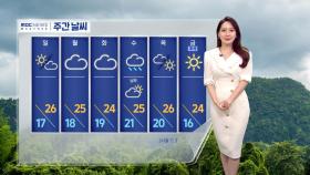 [날씨] 한낮 따스한 가을 햇살‥오후부터 영동 비