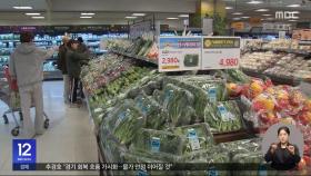 11월 소비자물가 3.3% ↑‥농산물 '급등'