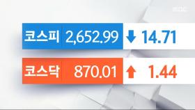 오후장, 밸류업 발표에 주식장 재료 소진‥한국전력 4%↑