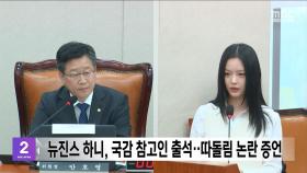 뉴진스 하니, 국감 참고인 출석‥따돌림 논란 증언