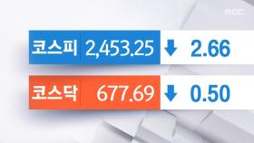 오늘의 증시