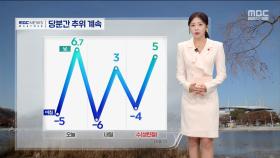 [날씨] 차가운 퇴근길‥당분간 추위 계속