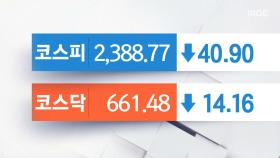 오늘의 증시