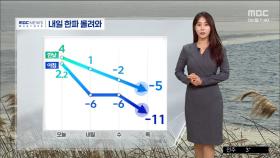 [날씨] 중부 시간당 1~3cm 강한 눈‥눈 얼마나 더 오나?