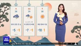 최고 30cm 전국에 많은 눈‥한파도 기승