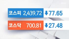 오늘의 증시