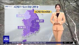 찬바람에 꽃샘추위 계속‥전국 곳곳 대설특보