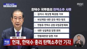 헌재, 한덕수 총리 탄핵소추안 기각
