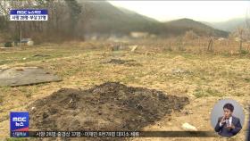 산불 나든 말든 '소각'‥남모르게 타오른다
