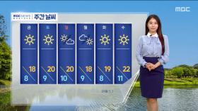 [날씨] 따스한 봄 햇살, 일교차 커요