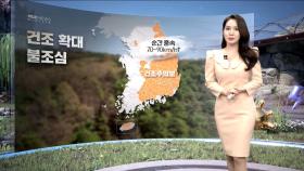 [날씨] 휴일 큰 일교차‥건조 확대·강풍 주의