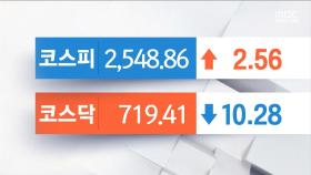 오늘의 증시