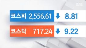 오늘의 증시
