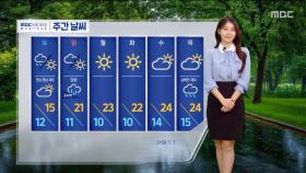 [날씨] 제주 강풍·호우 특보‥전국 비, 남해안 호우