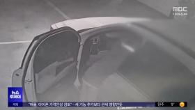 사이드 미러 안 접은 차만‥100여 대 '빈 차 털이'