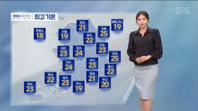 [날씨] 퇴근길 흐린 하늘‥내일 비 오며 고온 주춤