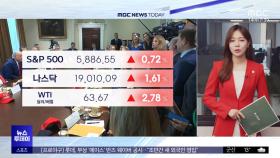 관세휴전에 기술주 강세‥S&P500 연간수익률 플러스로