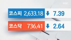 오늘의 증시