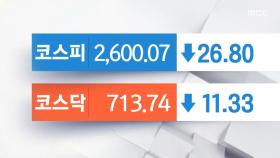 오늘의 증시