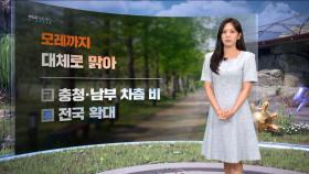 [날씨] 모레까지 맑고 더워‥주 후반 비 소식