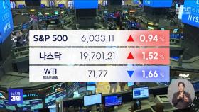 뉴욕증시, 트럼프에 'SOS' 친 이란‥동반 강세 마감