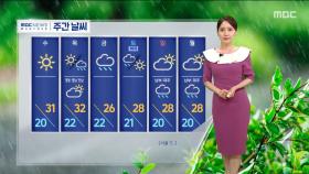 [날씨] 갈수록 더워져‥내륙 중심 소나기