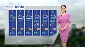 [날씨] 차츰 비 확대‥비 오는 전남·해남