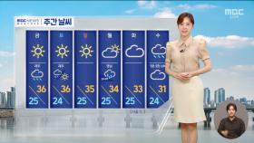 [날씨] 서쪽 가마솥 더위·나흘째 폭염경보‥폭염 전망·열대야 계속