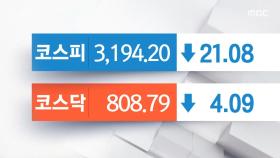오늘의 증시