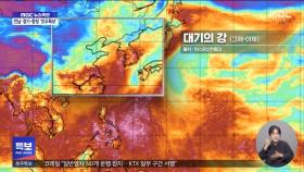 넘치는 수증기·끓는 바다‥심상찮은 '대기의 강'