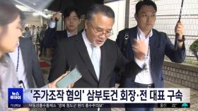 '주가조작 혐의' 삼부토건 회장·전 대표 구속
