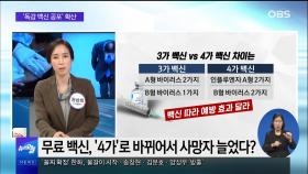 [OBS 뉴스오늘 2] 독감 접종 후 잇단 사망…'백신 공포' 확산