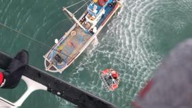 인천 선미도 해상 어선 전복사고…2명 사망