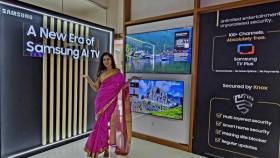 [비즈투데이] 삼성전자, 인도 고객들에 'AI TV' 선보여