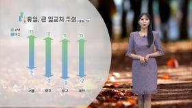 휴일 대체로 맑고 낮동안 온화…큰 일교차 주의