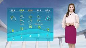 [날씨] '서울-2도' 출근길 반짝 추위…낮부터 기온 회복