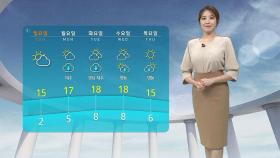 [날씨] 서울도 벚꽃 개화…주말 아침저녁 기온 '뚝'