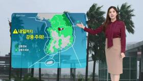 [날씨] 수요일까지 '매서운 강풍'…미세먼지도 말썽